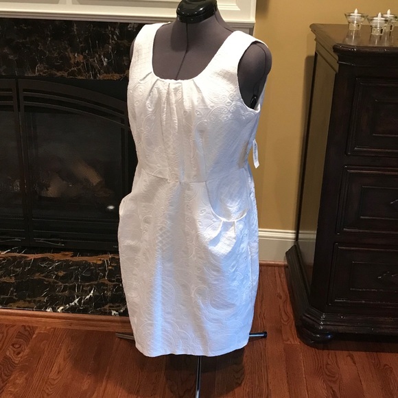 white dresses at dressbarn